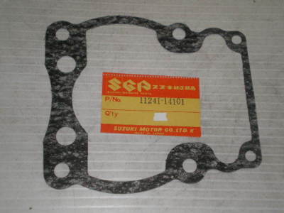 SUZUKI RM125 1981-1982 Cylinder Base Gasket AHRMA 11241-14100 11241-14101-H17