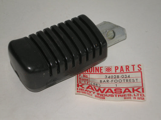 KAWASAKI AR50 AR80 F6 F7 F9 F11 G4 G5 KE100 KE125 KE175 KM100 KS125 KV100 MC1 Factory Footrest Bar 34028-034