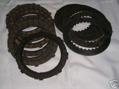 PUCH SEARS Steel & Friction Clutch Plates  8 steel  9 friction