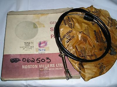 NORTON Commando High Rider Motorcycle Front Brake Cable 062503 / 06-2503