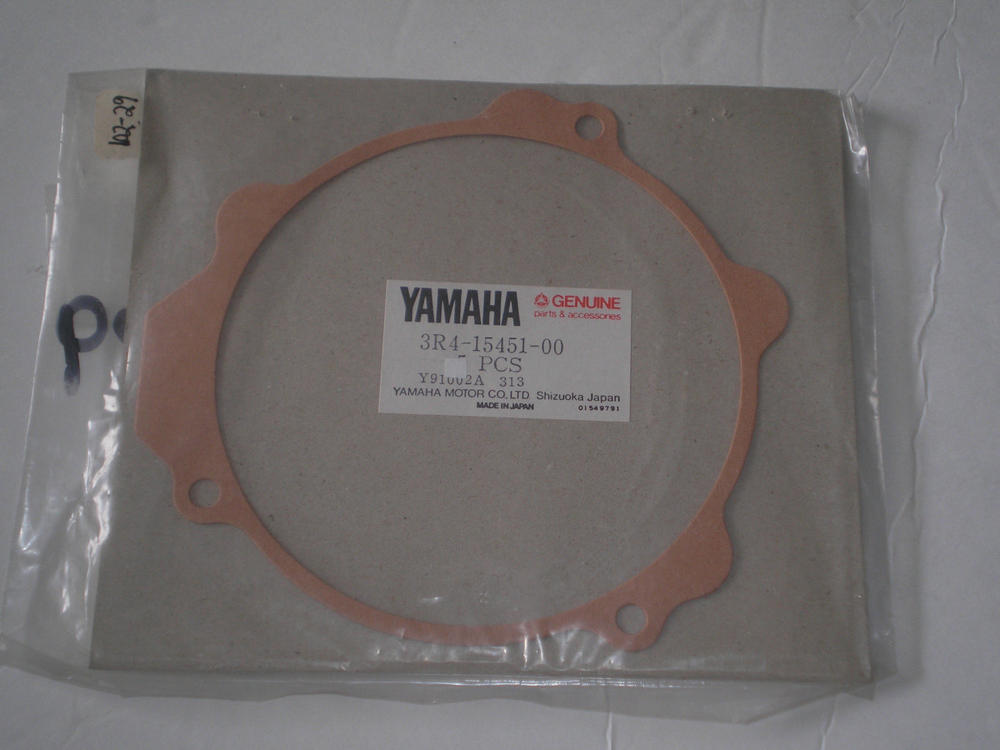 YAMAHA YZ250 1980 Magneto Crankcase Cover Gasket 3R4-15451-00