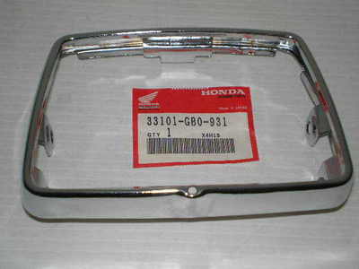 HONDA C50SP C50SN C50T C70CWR C90P C90MT C90CWR C90CWV C90MN Head Light Rim 33101-GB0-931