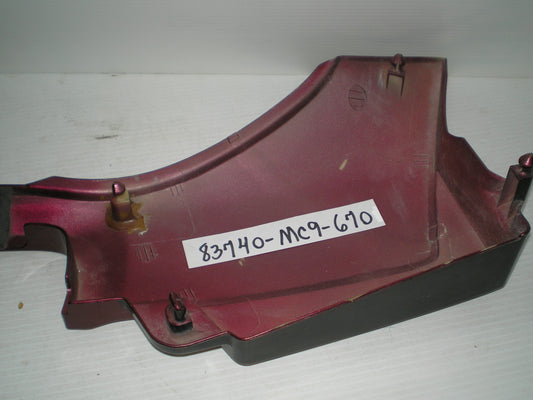HONDA Nighthawk 450 L/H Frame Side Cover 83740-MC9-670