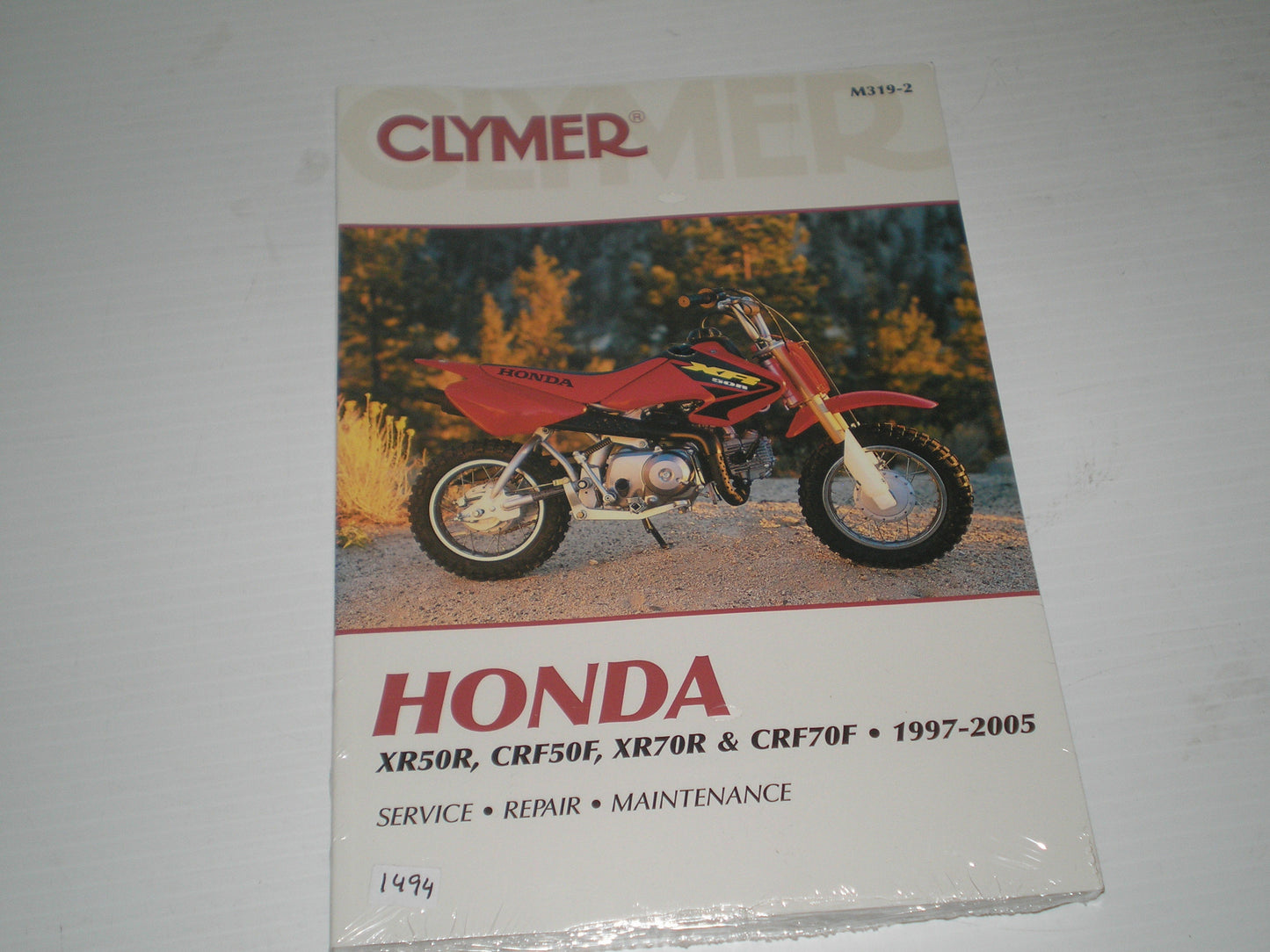 HONDA CRF50 CRF70 XR50 XR70 1997-2005  Clymer Service Manual M319-2  #1494