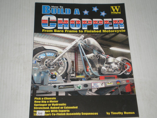 How to build a chopper from bare frame to finished motorcycle by Timothy Remus #428.2