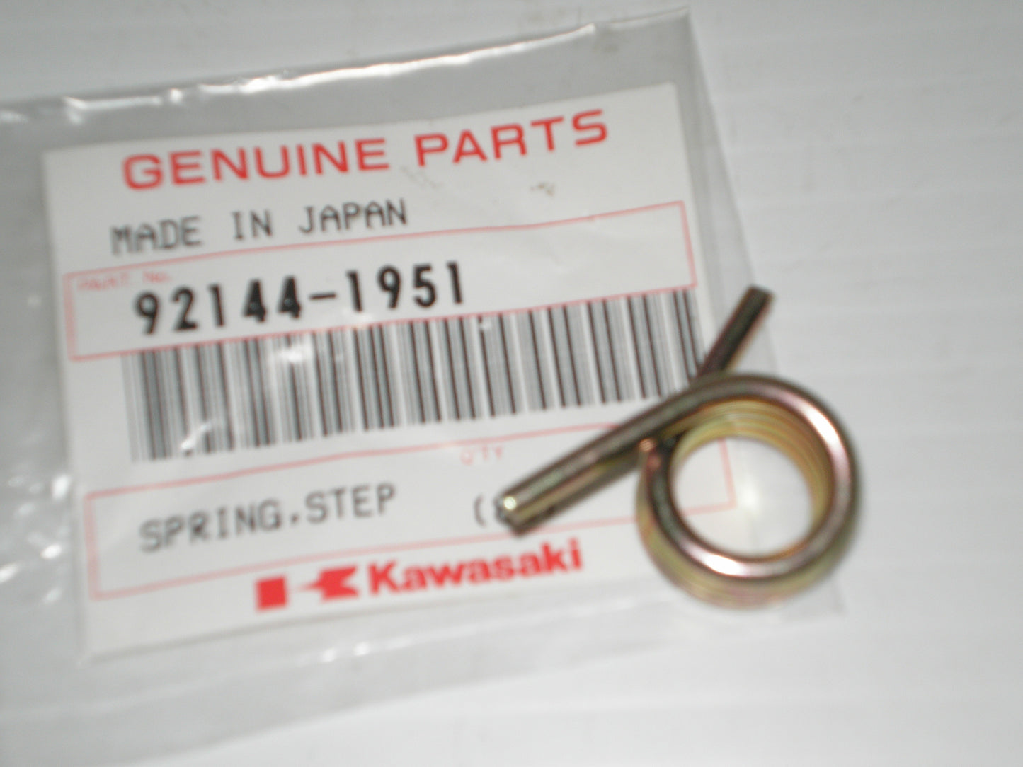 KAWASAKI KX125 KX250 1997-2000 Foot Step Spring 92144-1951