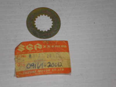 SUZUKI ALT125 DR100 DR125 GN125 LT125 PE175 RM100 RM125 RS175 SP100  Sprocket Lock Washer