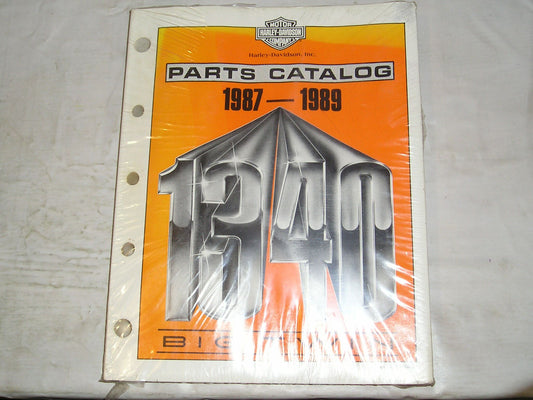 HARLEY-DAVIDSON Big Twin 1340cc 1987 1988 1989 Parts Catalog 99450-89 #HD1