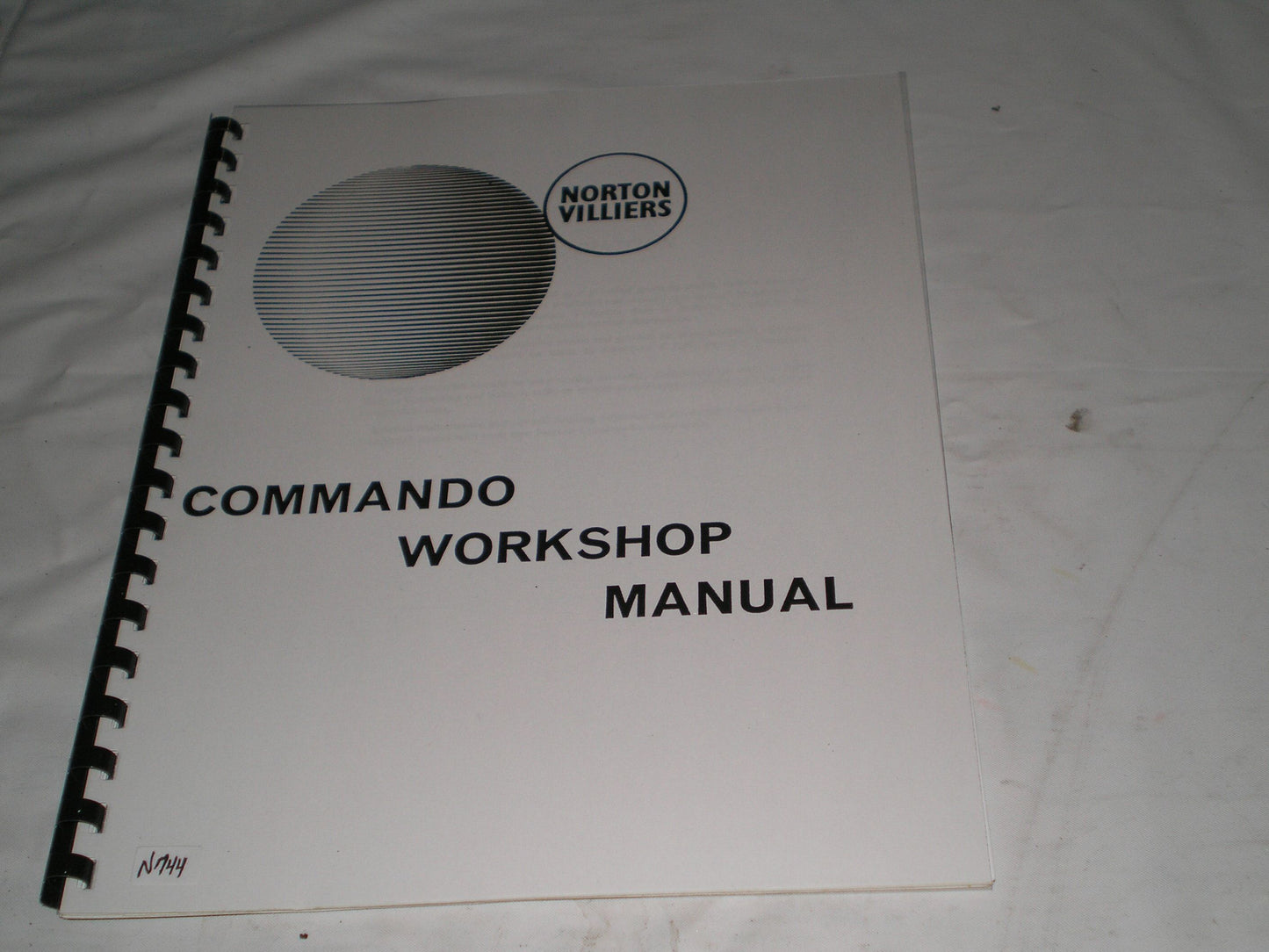 NORTON Villiers Commando  Workshop / Service Manual  #E56