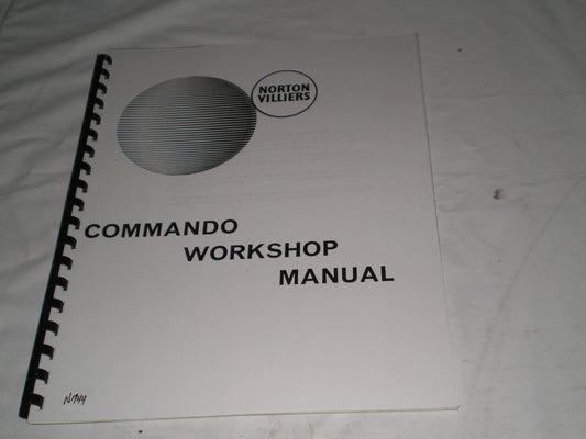 NORTON Villiers Commando Workshop / Service Manual #E56