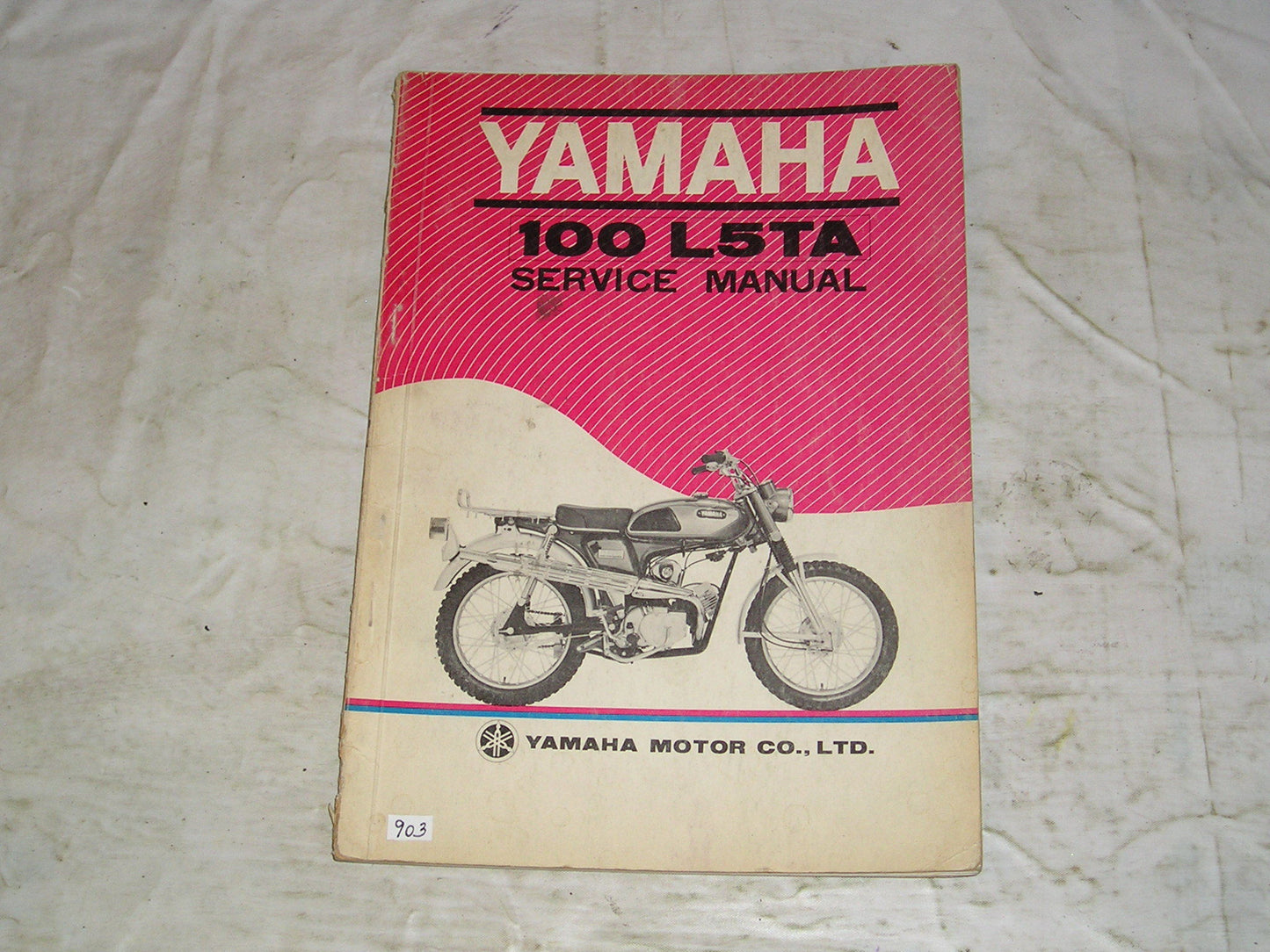 YAMAHA 100 Trailmaster  L5T A  L5TA  1970  Service Manual  #903