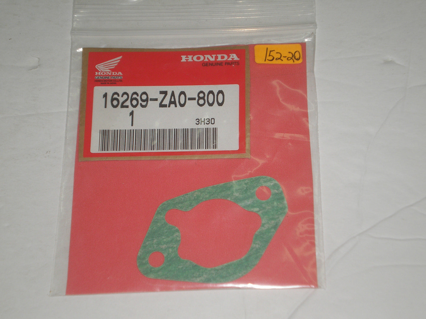 HONDA EB EG EM ES EU EW EX Carburetor Air Cleaner Gasket 16269-ZA0-800