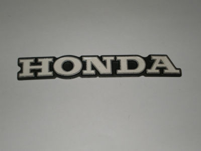 HONDA CL175 CL200 R/H Fuel Tank Emblem  87122-343-670  # 343