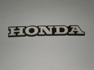HONDA CL175 CL200 R/H Fuel Tank Emblem 87122-343-670 # 343