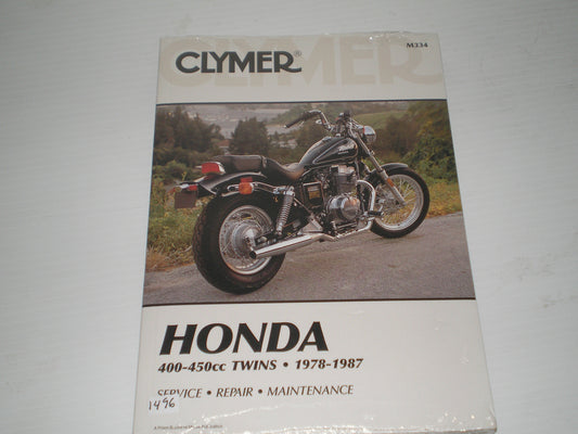 HONDA CB400 CB450 CM400 CM450 CMX450 1978-1987 Service Manual M334  #1496