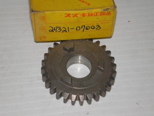 SUZUKI A100 RV90 Transmission Second Driven Gear  24321-07000 / 24321-07001 / 24321-07002 / 24321-07003