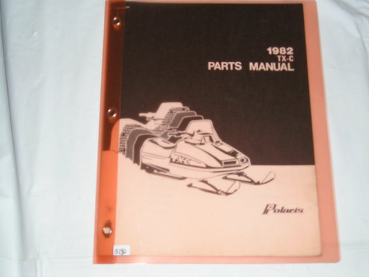 POLARIS TX-C 1982 Parts Catalogue 9910762 #S180