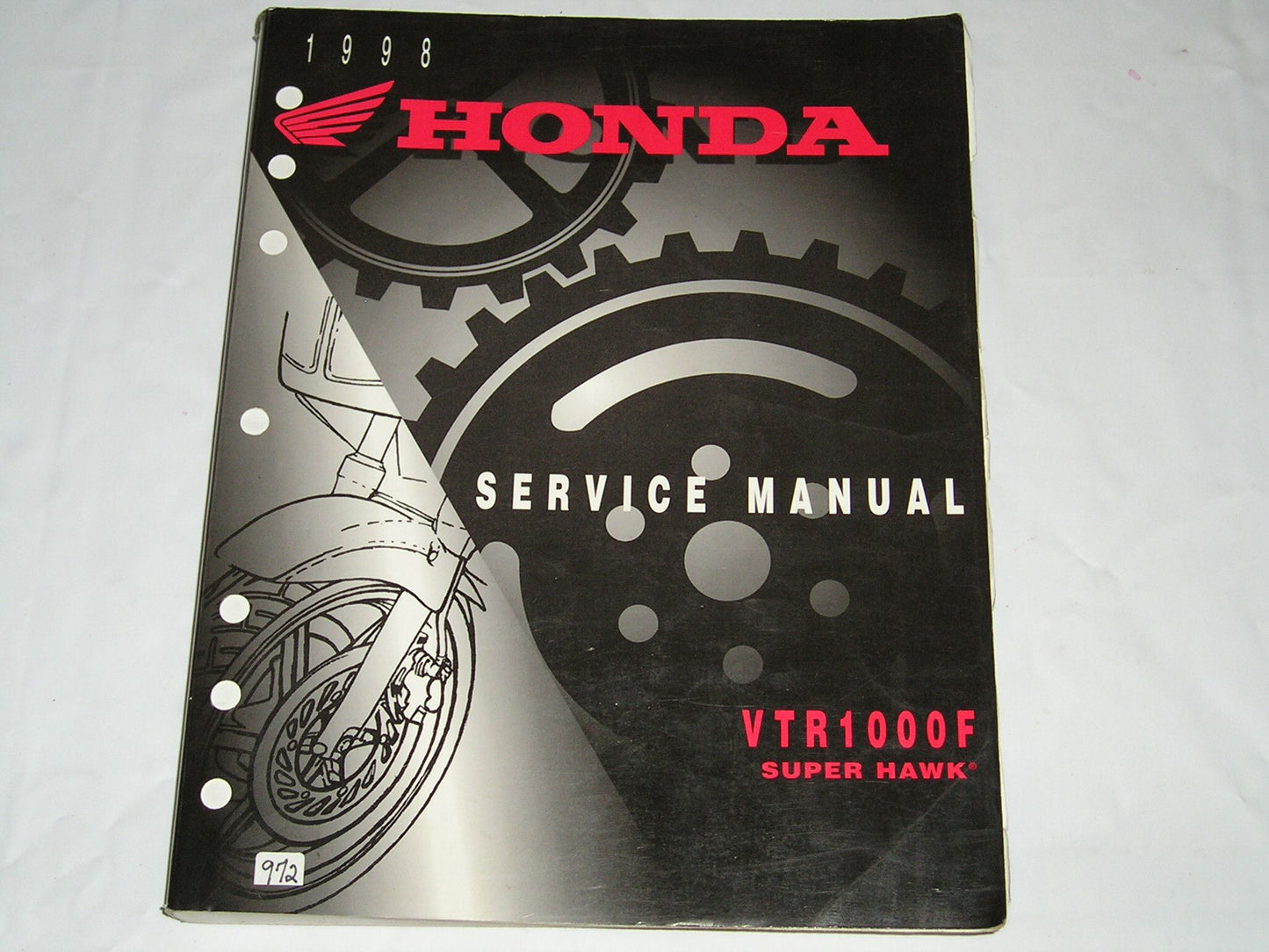 HONDA VTR1000F  VTR1000 F  1998  Service Manual  61MBB00  #972
