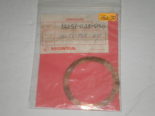 HONDA ATC90 CL90 CT90 S90 SL90 ST90 Cylinder Head Cover Gasket 12251-028-030