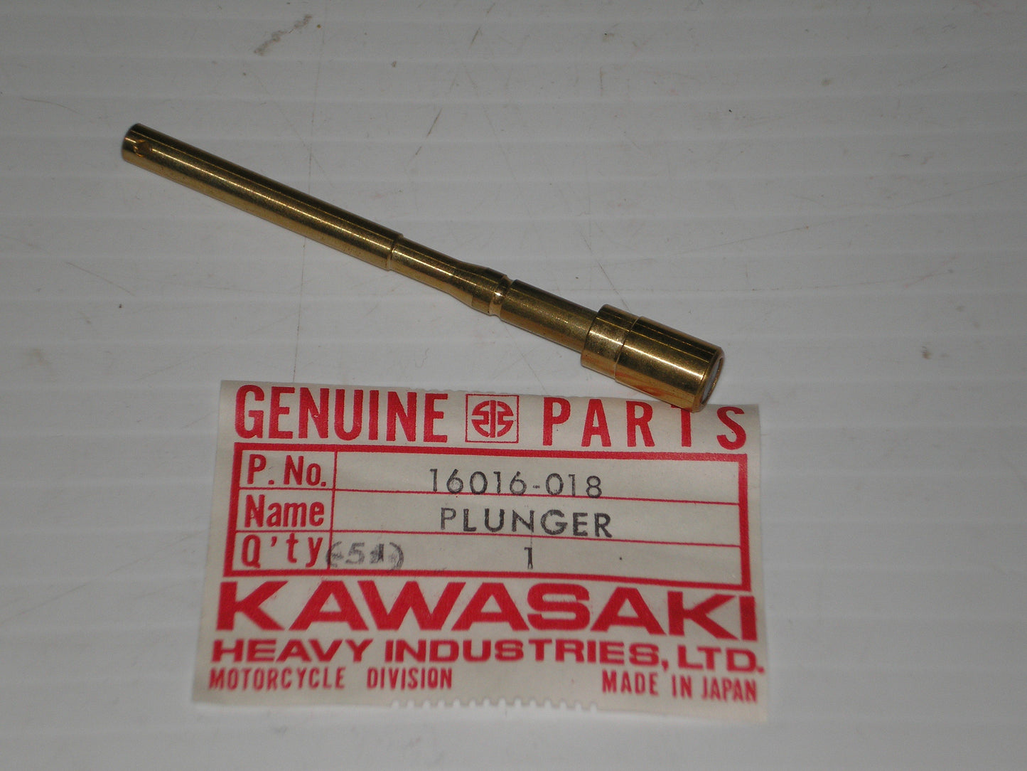 KAWASAKI KD125 1975 - 1979 Starter Plunger 16016-018