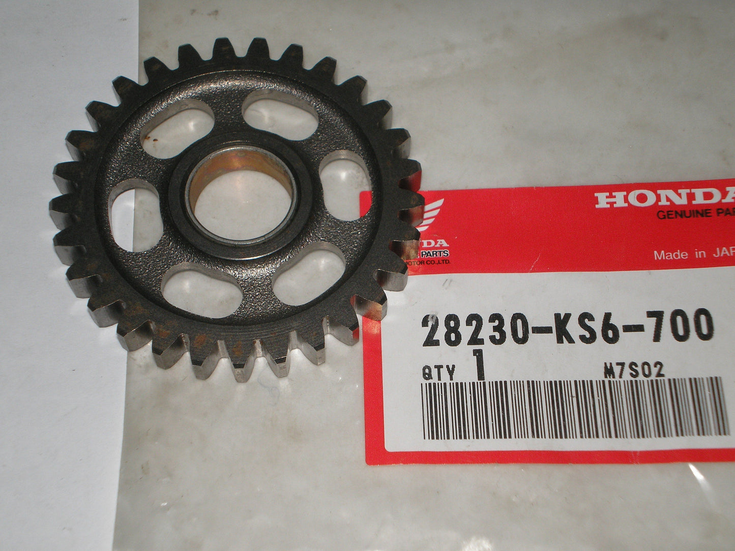 HONDA CR125R Kick Starter Idle Gear 29T 28230-KS6-700