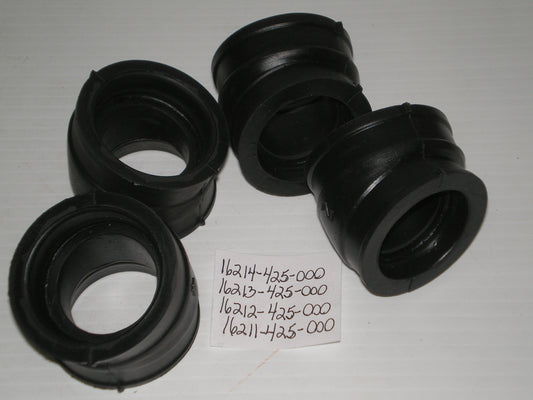 HONDA CB750 Carburetor Holders Set/4 16214-425-000 / 16213-425-000 / 16212-425-000 / 16211-425-000