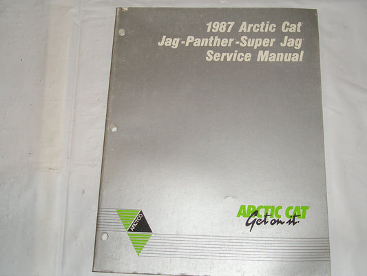 ARCTIC CAT Snowmobile Jag Panther Supper Jag Service Manual #1695