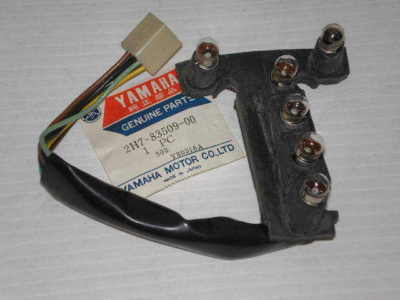 YAMAHA XS1100 Pilot Box Speedometer & Tachometer Socket Cord Assy 2H7-83509-00 / 2H7-83509-01