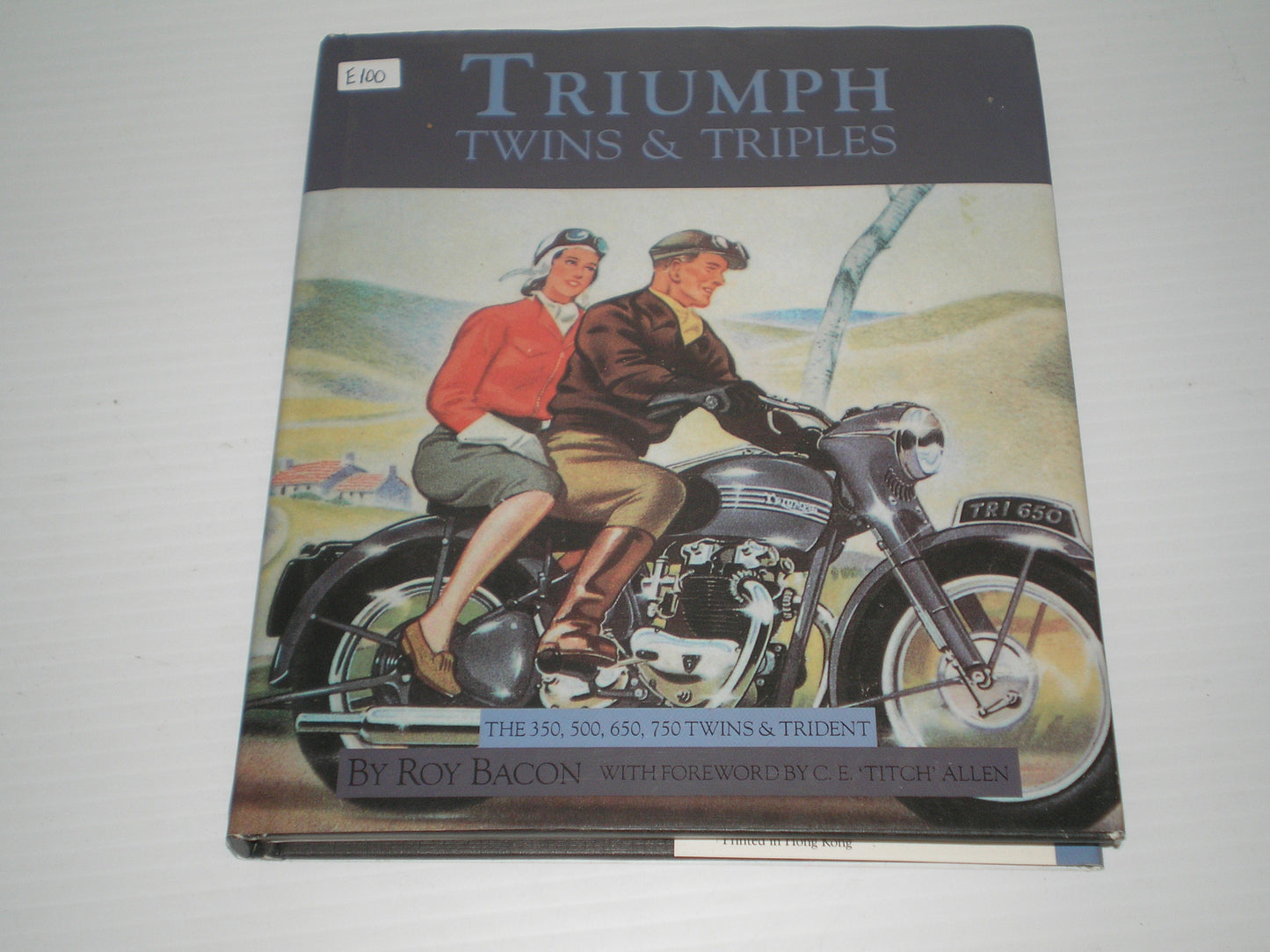 TRIUMPH 350 500 650 750 Twins & Trident Book by Roy Bacon #E100