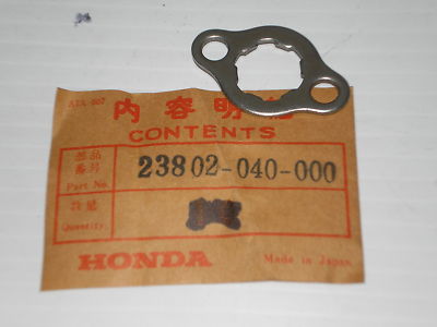 HONDA ATC CB C70 CR CRF CT NS PC XL XR Z50 ZB50 Sprocket Lock Plate 23802-040-000