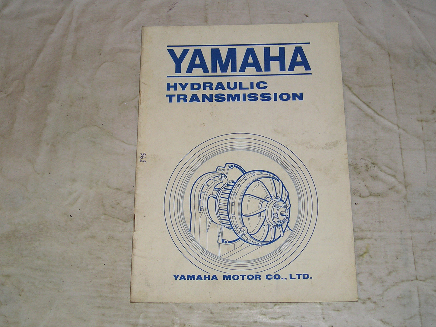 YAMAHA 1972  Snowmobile Hydraulic Transmission Service Manual  #898