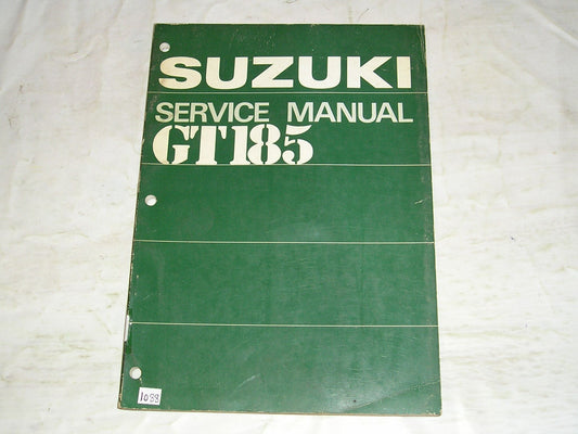 SUZUKI GT185 1977 Service Manual SR-3630 #1088
