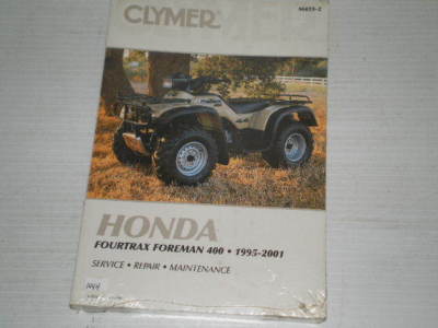 HONDA TRX400 FW  Fourtrax Foreman 400  1995-2001  Clymer Service Manual M459-2  #1450