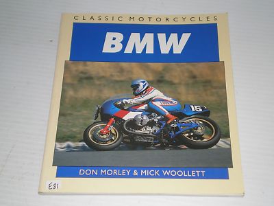 Classic Motorcycles BMW Book by Don Morley & Mick Wollett #E152