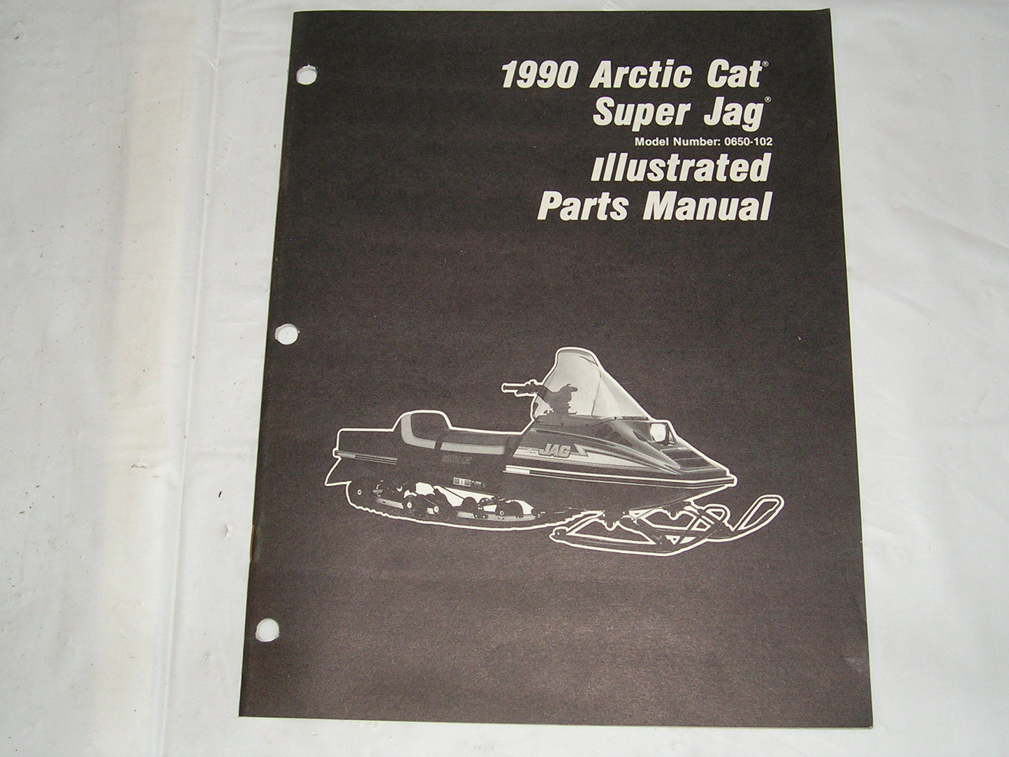 ARCTIC CAT Snowmobile Super Jag 1990 Parts  Manuel #S41