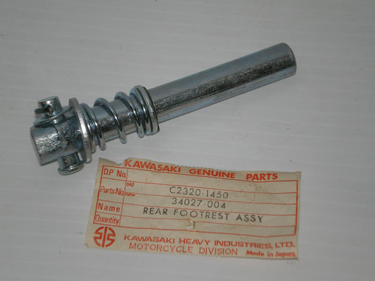 KAWASAKI C2 F3 F4 Rear Footrest Assembly 34027-004