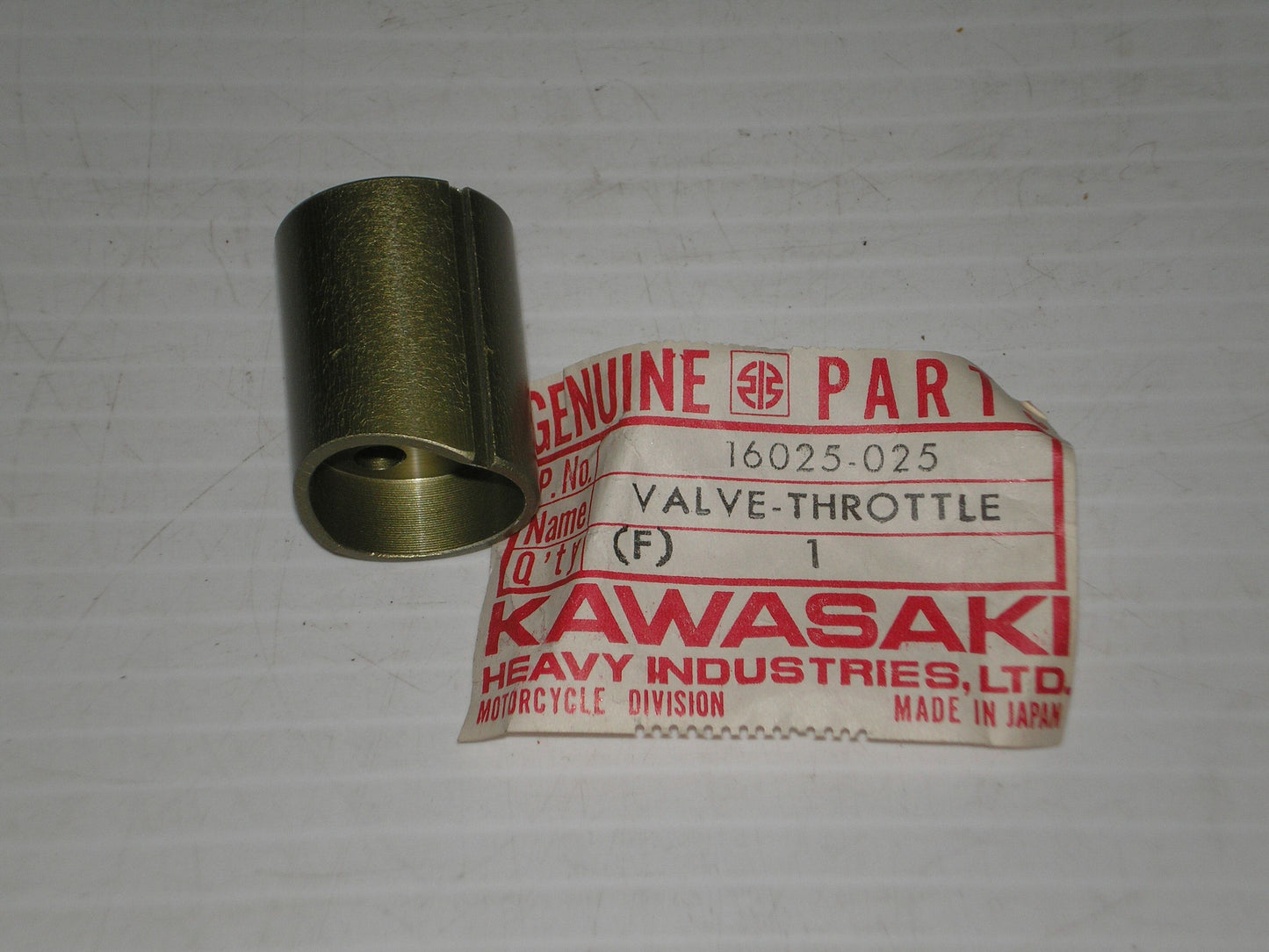 KAWASAKI G3 G3SS G3TR CarburatorThrottle Valve Slide Cutaway #2 16025-025