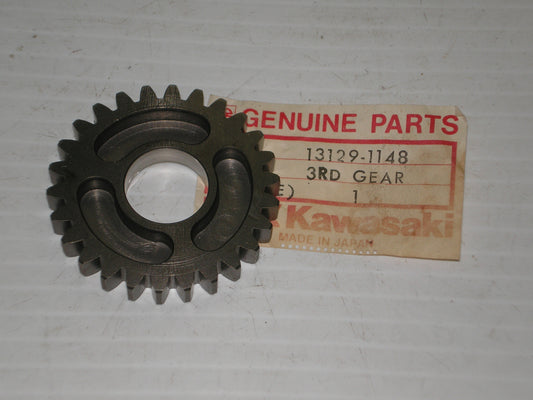 KAWASAKI KE100 KH125 1976-2004 Transmission Output 3rd Gear 13129-1148