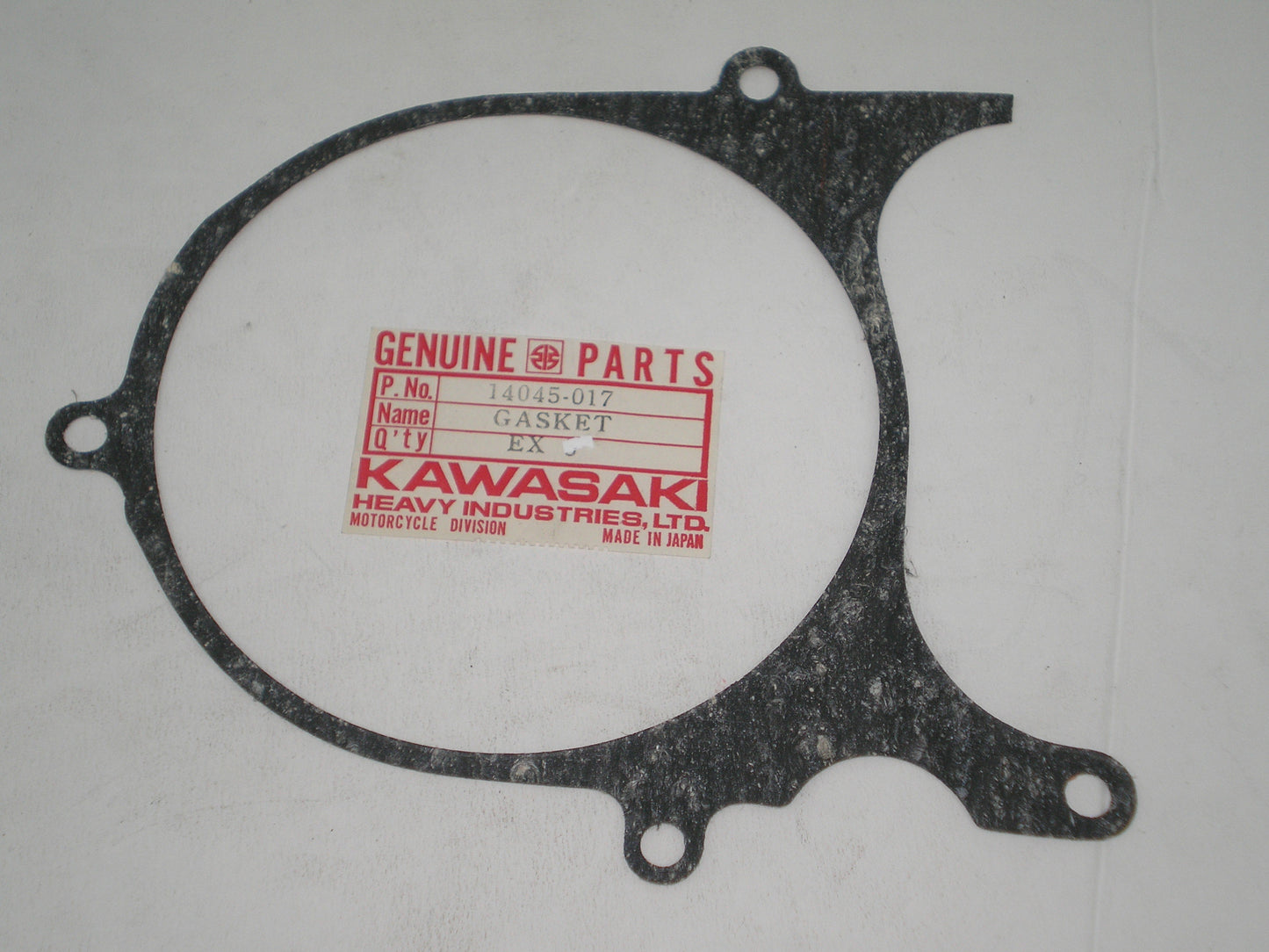 KAWASAKI KD125 KE125 KS125 KX125 Engine Cover Gasket  14045-017 / 11060-1599