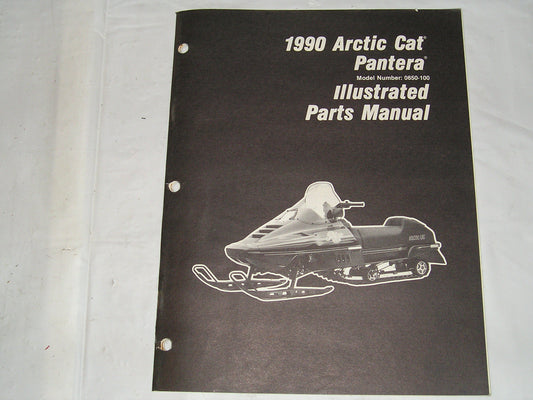 ARCTIC CAT Snowmobile  Pantera Model 0650-100 illustrated Parts Manual #S33