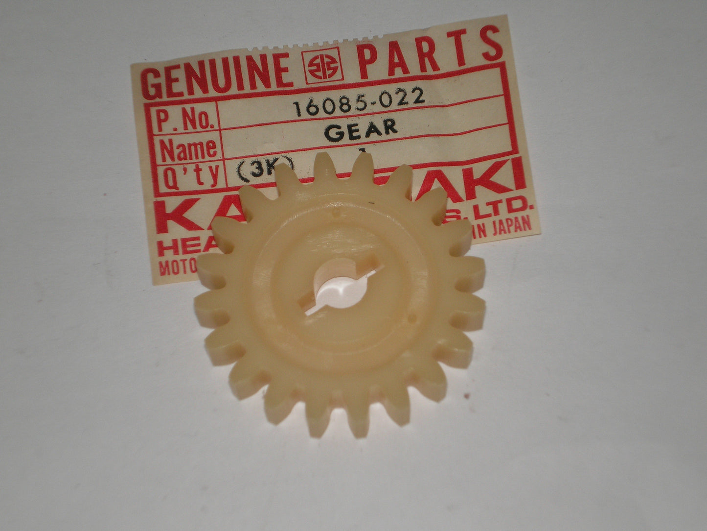 KAWASAKI KD125 KE125 KS125 1974-1982 Oil Pump Drive Gear 16085-022