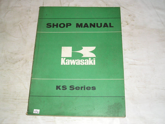 KAWASAKI KS Series 1974  Shop / Service Manual  99997-709  #492