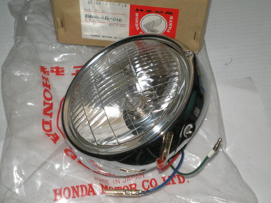 HONDA CB93 CB125 Head Light Lens Assembly 33100-216-010