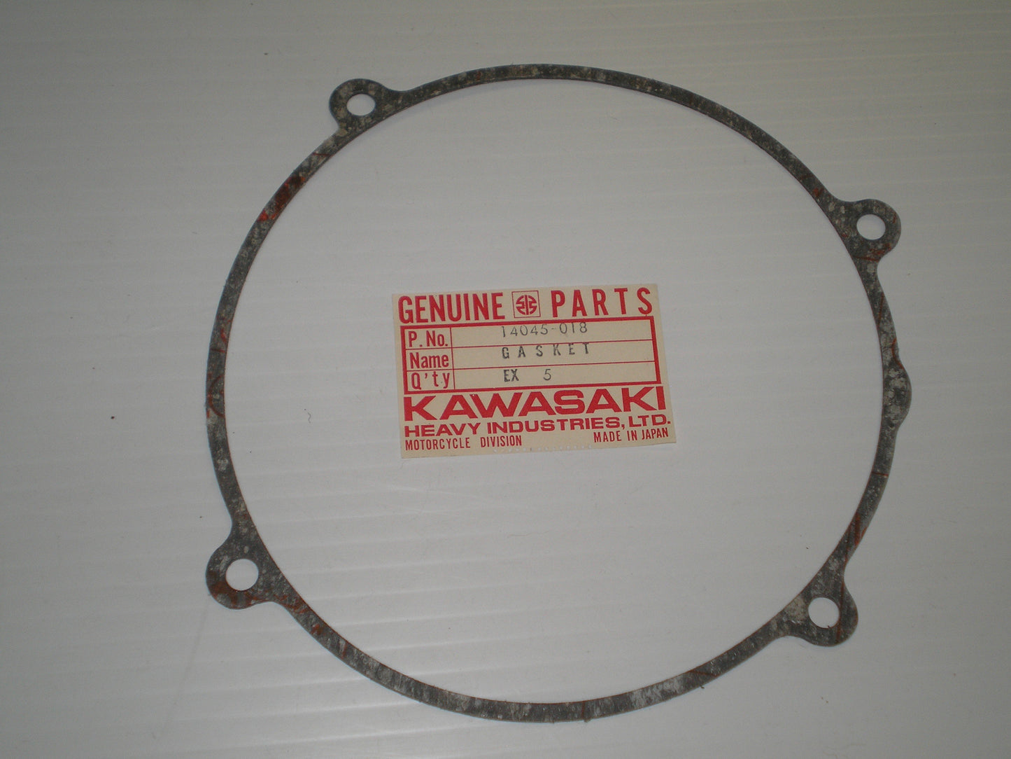 KAWASAKI KX250 1974-1979 Engine Cover Gasket 14045-018