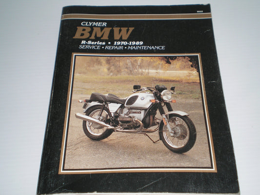 BMW R50 R60 R65 R75 R80 R90 R100  R Series 1970-1989  Clymer Service Manual M502  #E165