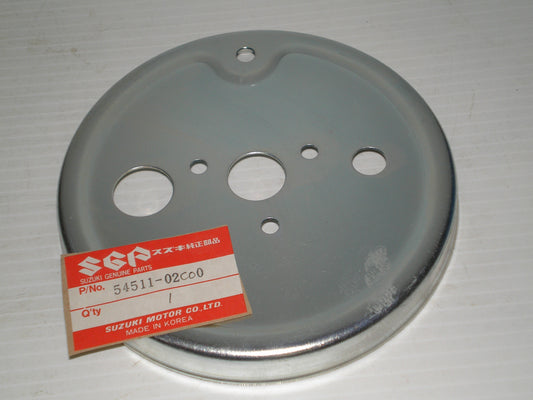 SUZUKI LT-160 LT-F160 R/H Front Brake Plate 54511-02C00
