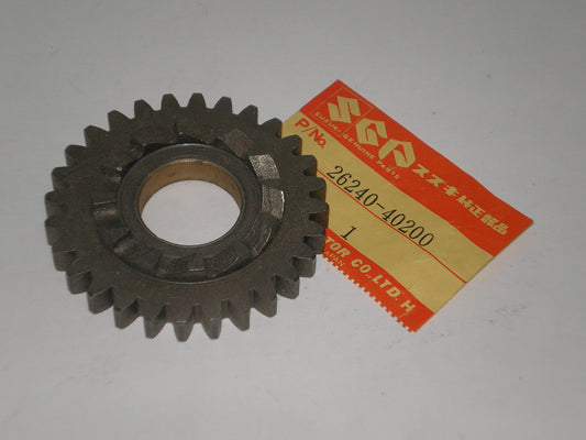 SUZUKI PE175 RM100 RM125 Kick Start Drive Gear 26240-40200 / 26240-40201