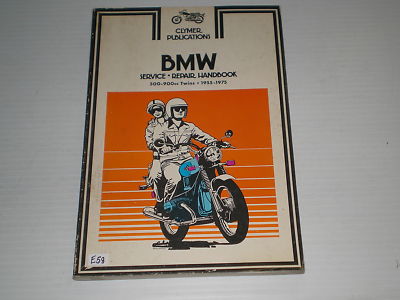 BMW R50 R60 R69 R75 R90 500-900cc Twins 1955-1975  Clymer Service Manual M304  #E143