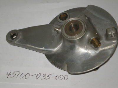 HONDA CGM114 S50 S65 Front Brake Shoe Plate 45100-035-000