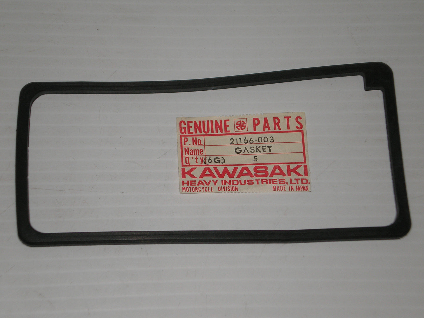 KAWASAKI KZ650 KZ700 KZ750 ZN700 ZX750  Starter Cover Gasket  21166-003